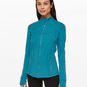 Lululemon Teal High Neck Zip Jacket